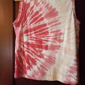 Style & Co. Sleeveless Tie Dyed Tee Shirt. Size M.
